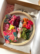 Load image into Gallery viewer, Boho Floral Stitch Kit