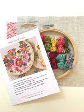Load image into Gallery viewer, Boho Floral Stitch Kit