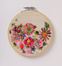 Load image into Gallery viewer, Boho Floral Stitch Kit