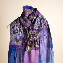 Load image into Gallery viewer, Nuno Felting Project- Silk Scarf, Cushion or Wall Hanging in Perth