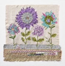 Load image into Gallery viewer, Flower Appliqué and Stitch Kit