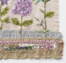 Load image into Gallery viewer, Flower Appliqué and Stitch Kit