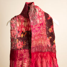 Load image into Gallery viewer, Nuno Felting Project- Silk Scarf, Cushion or Wall Hanging in Perth