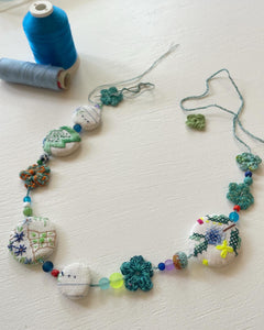 Decorative Medallion Necklace @Little Woollie Hastings Vic