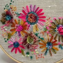 Load image into Gallery viewer, Boho Floral Stitch @Treehouse Textiles Mornington Vic
