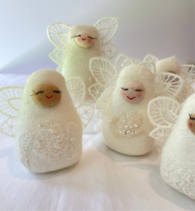 Christmas Felt Angel @ Little Woollie in Hastings, Victoria