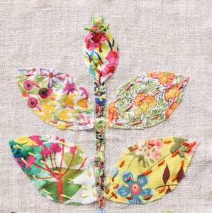 Leaves Appliqué and Stitch Kit