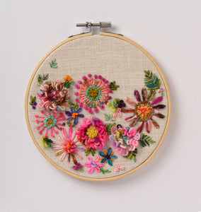 Boho Floral Stitch @Treehouse Textiles Mornington Vic