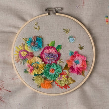 Load image into Gallery viewer, Boho Floral Stitch @Treehouse Textiles Mornington Vic
